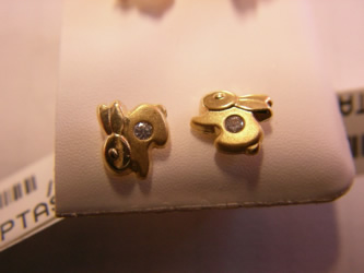 pendientes ni&ntilde;a